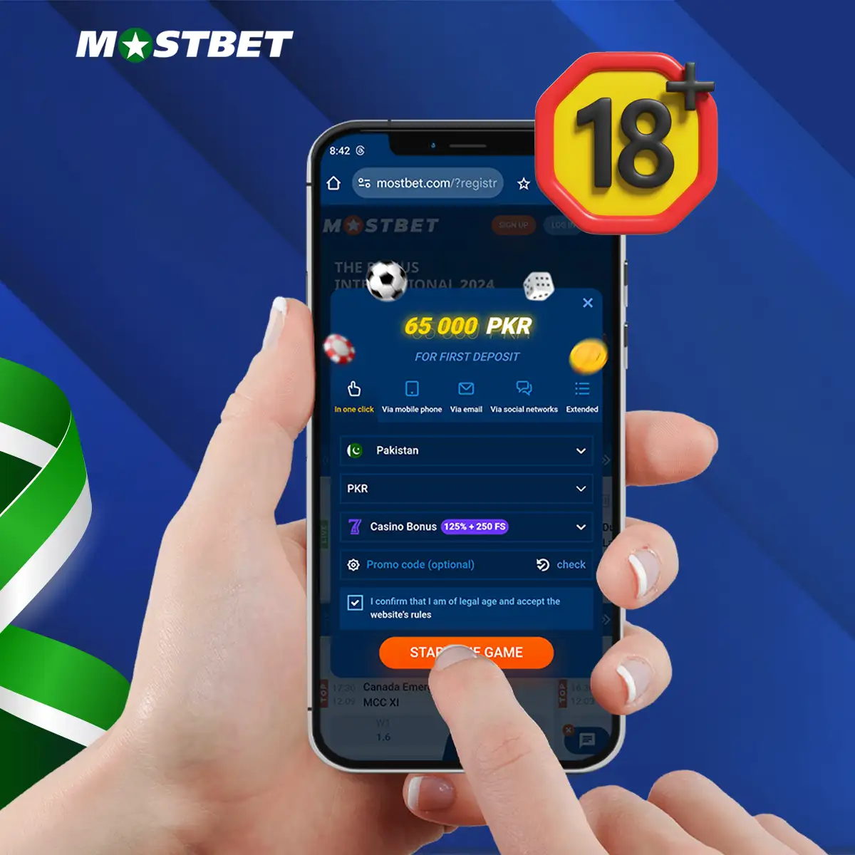 Mostbet پلیٹ فارم پر کون رجسٹر کر سکتا ہے؟