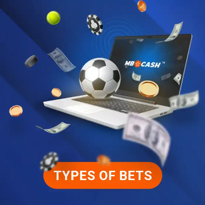 What types of bets are available at Mostbet